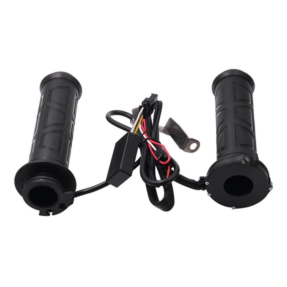 Heated Hand Grip 22Mm Electric Handlebar Grip Warmer Throttle Grips For Winter Motorcycle Bike 9354506077129