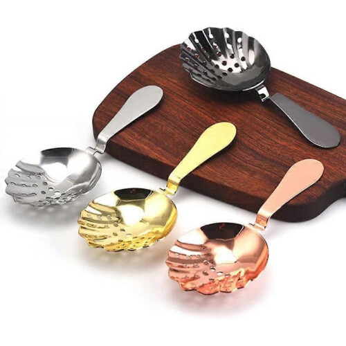 Cocktail Strainer Shell-shaped Ice Filter Stainless Steel Accessories Tools Fruit Separator Filter 2