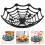 Spider Web Halloween Süßigkeiten Kunststoff Obstkorb Snack 3