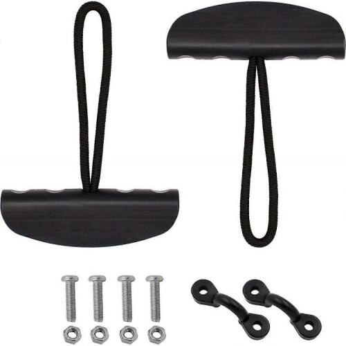 2 Kayak Carry Handle Pull Handle T-Handle with Cord and Pad Eyes