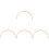 4Pcs Wooden Bucket Handle Replacement For Ice Storage Carrying Grip 4