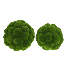 2 Sztuki Sztuczne Kamienie Z – Zielone Topiary 15 i 20 Cm