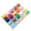 20 Stücke Stickgarne Polyester 300 Meter 20 Farben 10