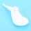 10Pcs Golf Tee Gebogene Golf Nagel Stuhl Geformt 13