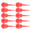 10Pcs Golf Tee Gebogene Golf Nagel Stuhl Geformt 7