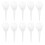 10Pcs Golf Tee Gebogene Golf Nagel Stuhl Geformt 1