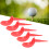 10Pcs Golf Tee Gebogene Golf Nagel Stuhl Geformt 12