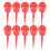 10Pcs Golf Tee Gebogene Golf Nagel Stuhl Geformt 1