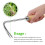 Weeder- RVS Met Handvat Voor 9