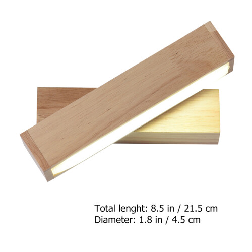 1St Drehbare Holzleuchte Led Wandleuchte 1