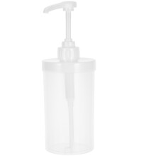 Syrup Pumpspender Kunststoff Handdruck Für Syrupflaschen