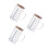 3Stk Messbecher 600Ml Mit Griff Und Deckel Für Backen 4