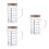 3Stk Messbecher 600Ml Mit Griff Und Deckel Für Backen 6