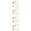 4 Sets Pulverräucherstäbchen Aus Messing Mit Halterung 10