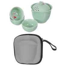 Conjunto De De Gongfu Porcelana E Cerâmica Com Tampa
