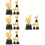 16 Unidades Troféu De Brinquedo Escolar Recompensa 9