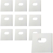 10 Sets of Clear Vertical Blind Repair Tabs / Vertical Blind Tabs / Blind Fixers - 20 Total Tabs (10 Sets)