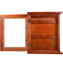 Wandmontierte Schlüsselschublade Holz Eingangsbereich Organizer