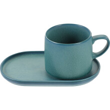 1 Set Keramikbecher Mit Unterteller Für Büro Und Zuhause