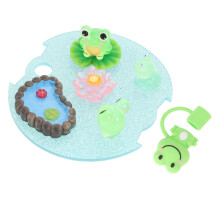 1 Set Frosch Silikon Strohhalme Aufsatz Für Trinkflaschen Deckel