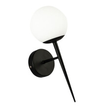 1St Moderner Nachttischlampe Wandleuchte Dekorationsobjekt (Schwarz)