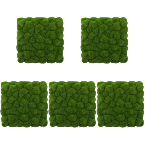 5 Unidades Painel De Parede Com Artificial 1