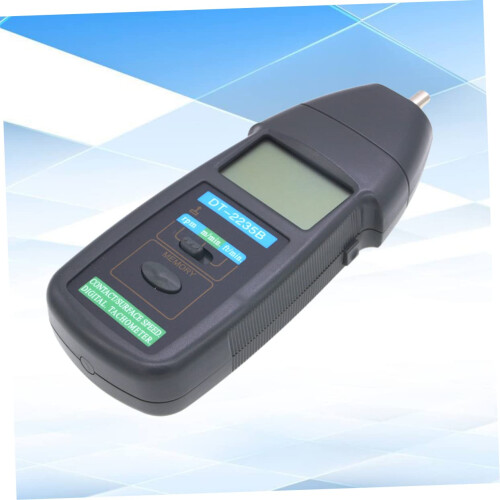 Digital Tachometer Anemometer Handheld LCD Display Wide Range Measuring Tool No Battery Required 2