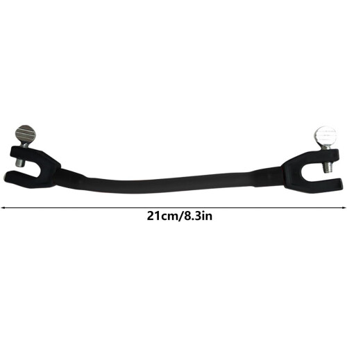 Ski Tip Connector Stainless Steel For Snowboard Portable Training Tool Black Generic Training Aid 2