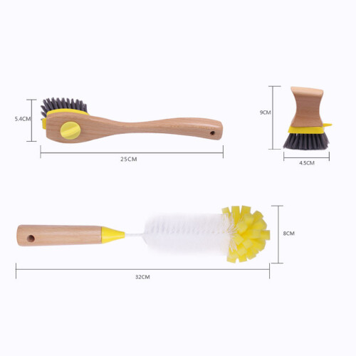 1 Set Mit 3 Stk Bürsten Für Die 1