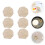6 Hohle Tischsets Rosenform Party Untersetzer 5