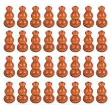 200Stk Diy Flaschenkürbis Perlen Holz Türvorhang Zubehör