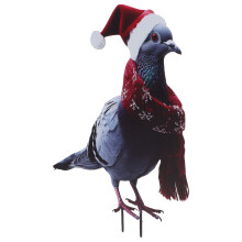 5Pcs Pigeon Yards Art Sign Lifelike Sculpture Dove Photography Prop