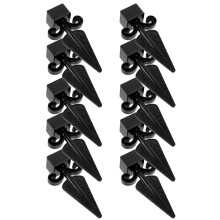 20 Pièces Pointes Pour Clôture, Embouts Décoratifs