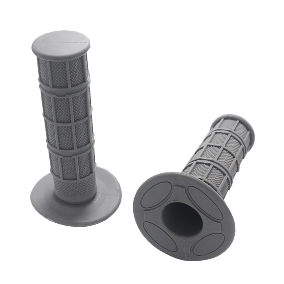Motorcycle Grips 22Mm 24Mm Softest Rubber Gel Handlebar Grips For Crf Yzf Rmz Klx Dirt Bike Atv Off Road Grey 9354506080280