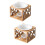 2 Sets Keramik Ätherisches Öl Wachs Schmelz Diffusor 9