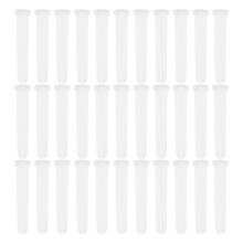 100Stk Transparente Wasserschläuche Mit Verschlusskappen