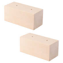 2 Pièces Plateaux De Décoration En Bois Pour Table