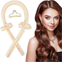 Heatless Curling Rod Headband, Heatless Hair Curling Set, No Heat Wave Hair Curlers Styling Tools