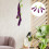 4Sets Purple Artificial Eggplant Hanging Strings Realistic Foam Decor 11