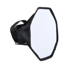 Foldable Speedlight Reflector Soften Light Cover Softbox For DSLR Flashes Diffuser 20cm Compatible With Most Speedlights