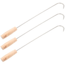3St Pigtail-Wender Fleischhaken Wende- Und Grillhaken