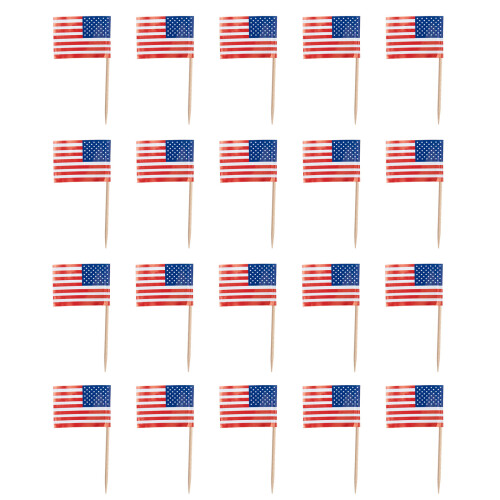 100 Stuks Amerikaanse Tandpicks Fruitprikkers