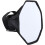 Speedlight Diffuser 20/30cm Foldable Softbox Reflector For Harsh Flash Lighting Portable Photography Accessory 4