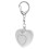 3Pcs Heart-Shaped Personal Alarm Keychain With Led Light 1