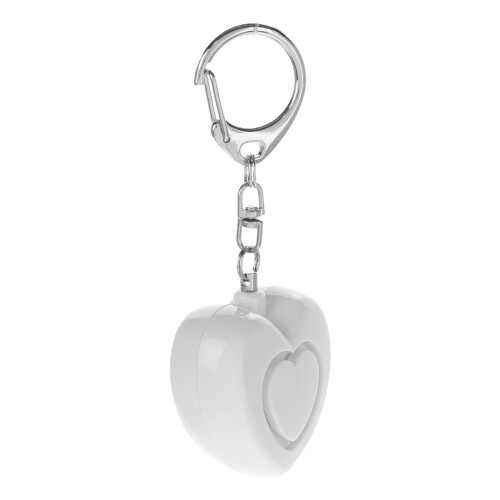 3Pcs Heart-Shaped Personal Alarm Keychain With Led Light 1