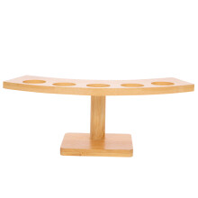 2Pcs Cream Cone Holders Wooden Cream Stand for Kitchen