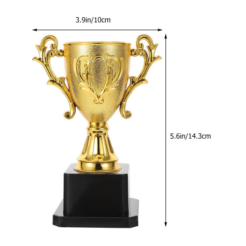 2 Unidades De Troféu Pequeno E Para Festa 2