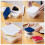 2Stk Wiederverwendbare Kunststoff Bento Box Tragbar Lunchbox 4