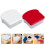 2Stk Wiederverwendbare Kunststoff Bento Box Tragbar Lunchbox 7