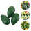6 Pcs Realistic Avocado Models For Decoration 11